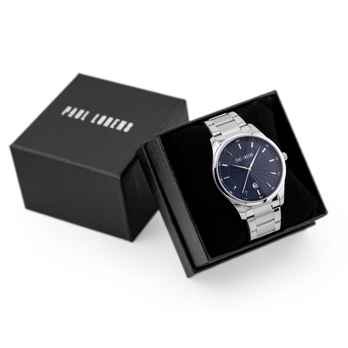 PAUL LORENS MALE WATCH - PL12156B2-6C1 (zg357b) + BOX