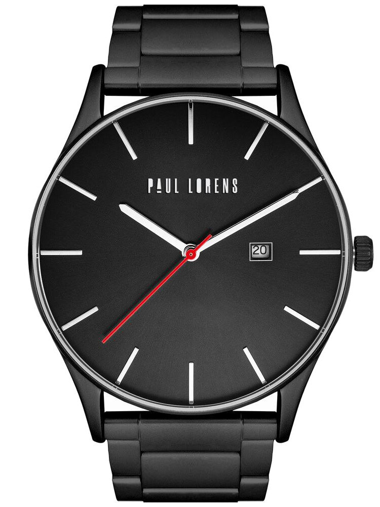 PAUL LORENS MALE WATCH - PL7028B2-1A5 (zg361d) + BOX