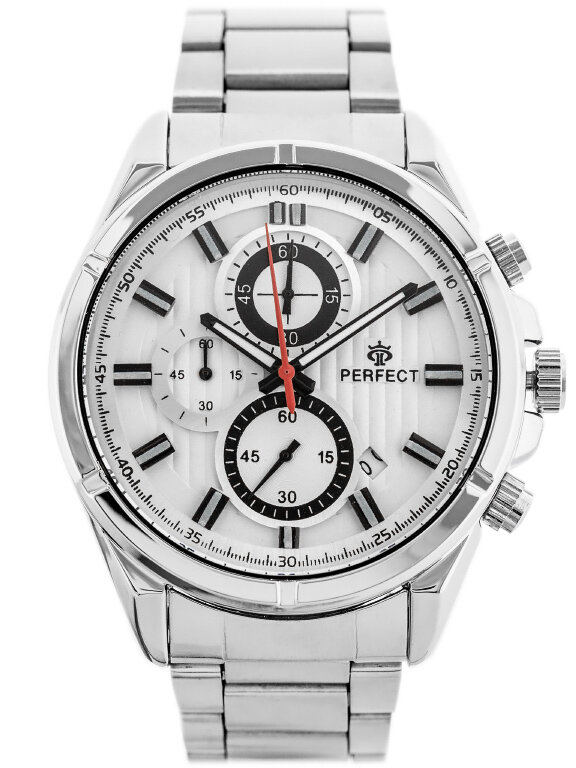 PERFECT CH03M MEN'S WATCH - CHRONOGRAPH (zp358b) + BOX