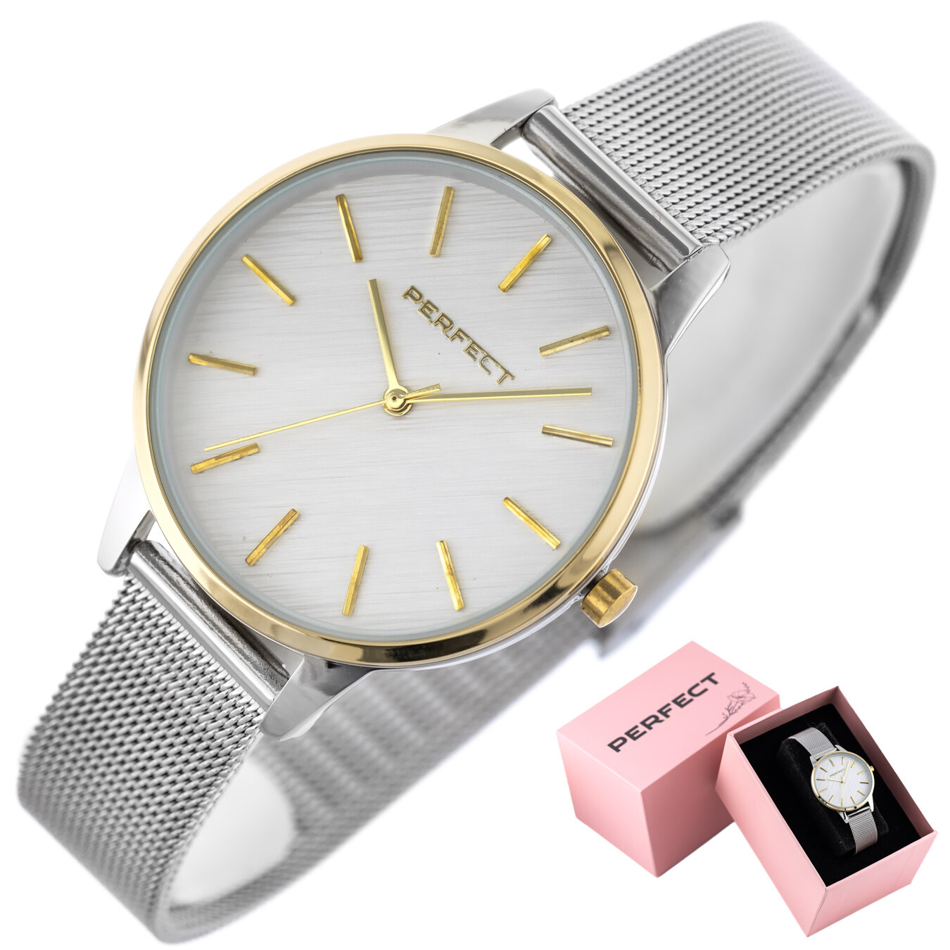 PERFECT F374-02 WOMEN'S WATCH (zp527b) + BOX