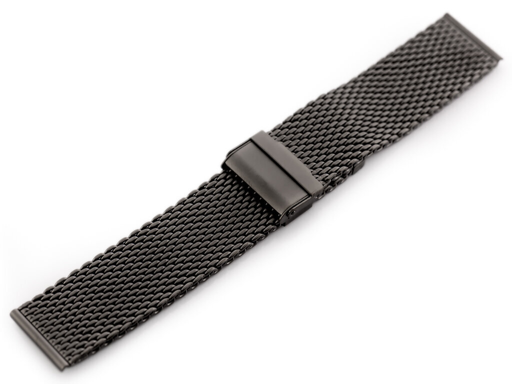 Pacific 12 bracelet - HQ mesh - graphite matte 22mm