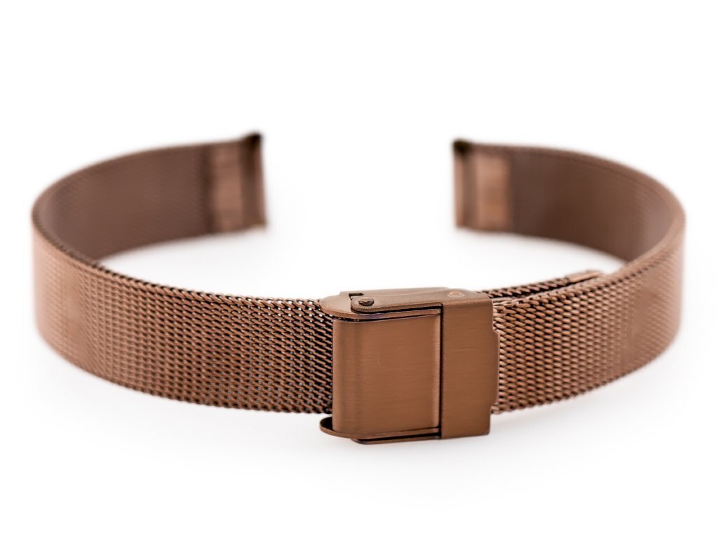 Pacific M4 bracelet - HQ mesh - brown 14mm