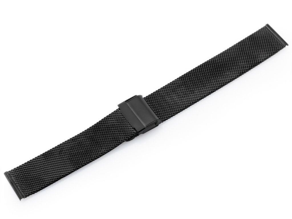 Pacific M6 bracelet - HQ mesh - black 18mm