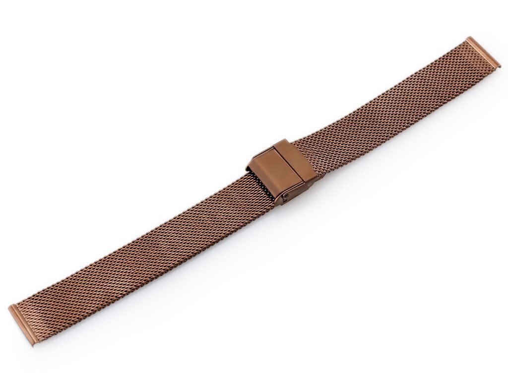 Pacific M6 bracelet - HQ mesh - brown 12mm