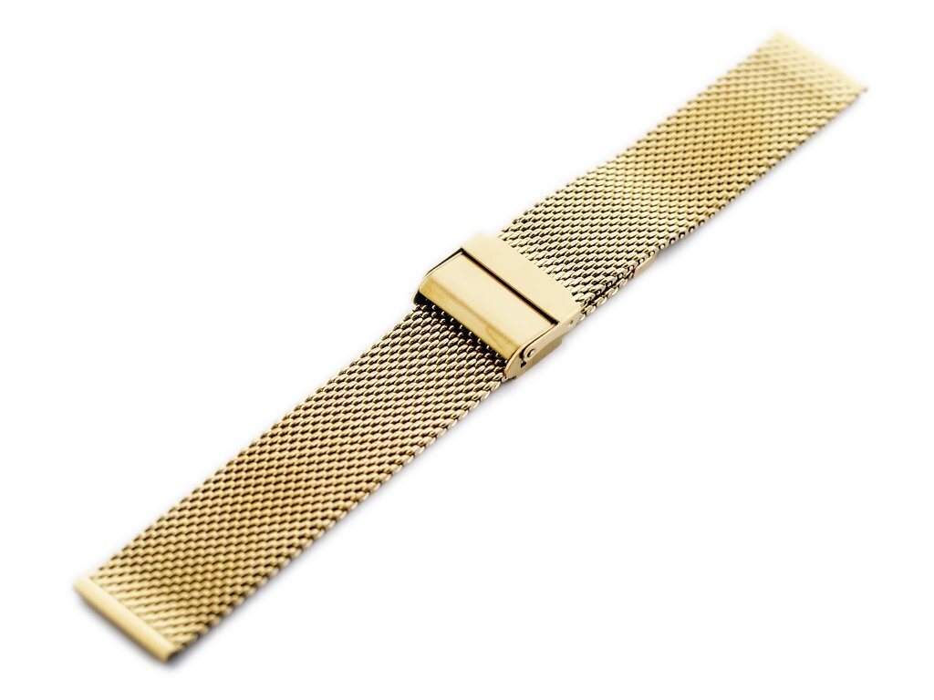 Pacific M8 bracelet - HQ mesh - gold 20mm