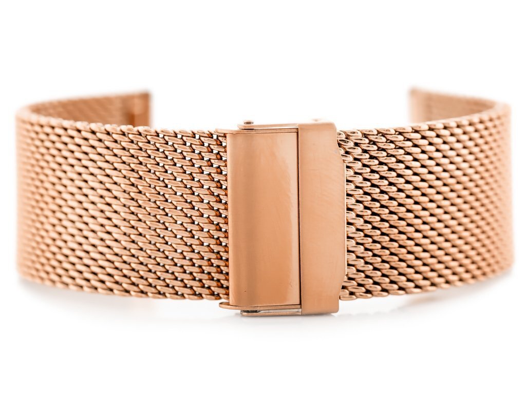 Pacific M8 bracelet - HQ mesh - rosegold 24mm