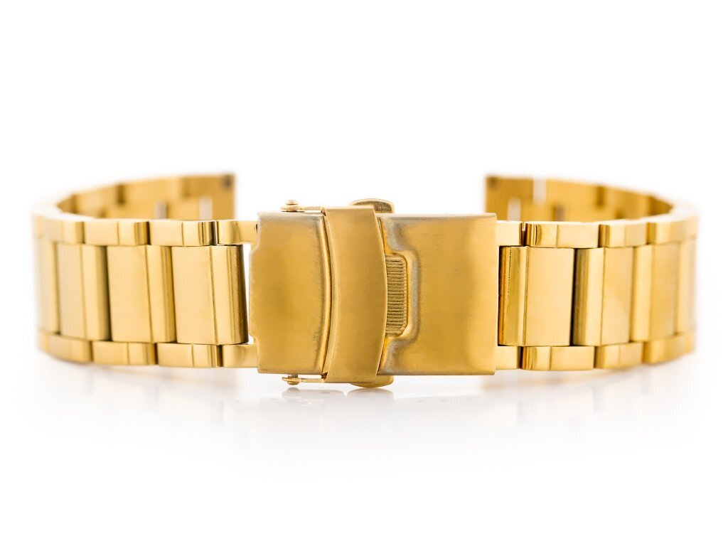 Pacific Model 10 solid gold 20mm bracelet