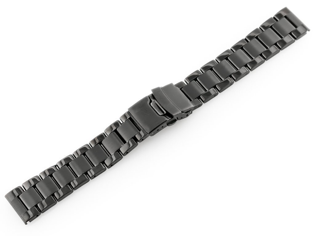 Pacific Model 3 solid bracelet - black 20mm