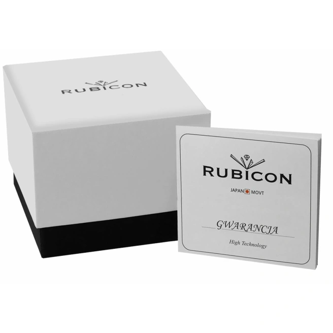 RUBICON RNBD76 WOMEN'S WATCH - black/rosegold (zr640d)