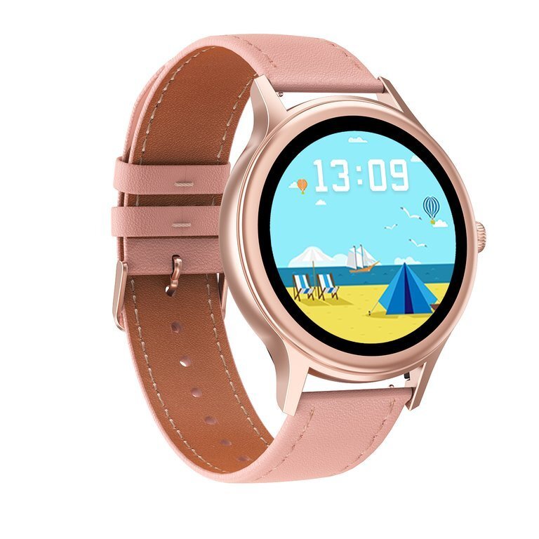 SMARTWATCH WOMEN'S PACIFIC 18-1 - BRANSOLET + BELT: Rosegold / Pink (sy015a)