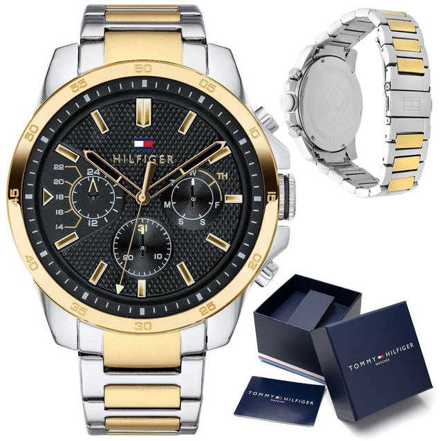 TOMMY HILFIGER MEN'S WATCH 1791559 DECKER +BOX