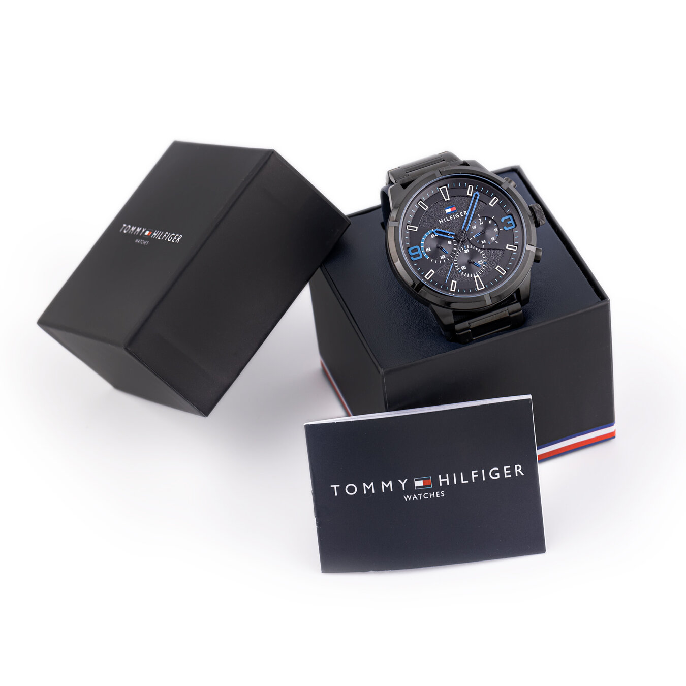 TOMMY HILFIGER WILD MEN'S WATCH 1792070 (zf101a) + BOX