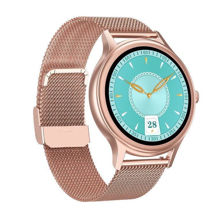 WOMEN'S SMARTWATCH PACIFIC 18-2 - BRANSOLET + BELT: Rosegold / White (sy015b)