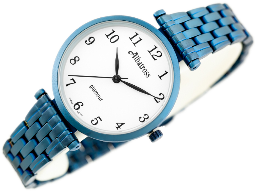 WOMEN'S WATCH ALBATROSS Glamour ABBB97 (za537d) blue/white