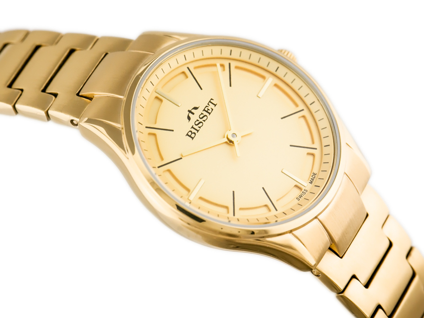 WOMEN'S WATCH BISSET BSBE67 - gold (zb557e)