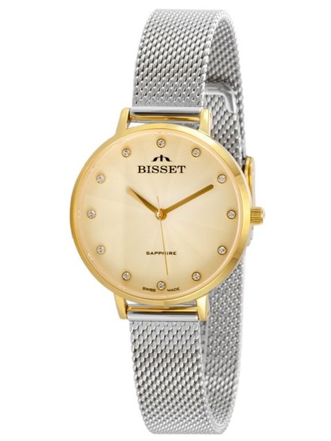 WOMEN'S WATCH BISSET BSBF30 (zb578h) - SAFETY GLASS