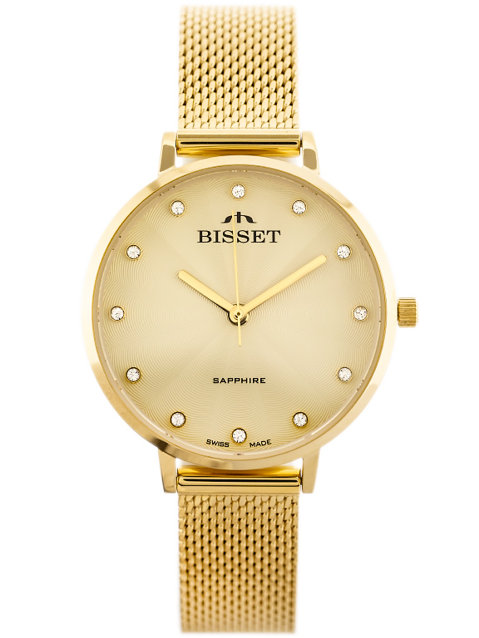 WOMEN'S WATCH BISSET BSBF30 (zb578i) - SAFETY GLASS