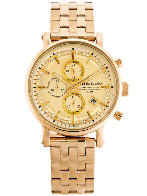 WOMEN'S WATCH RUBICON RNBD02 - CHRONOGRAPH (zr637b)