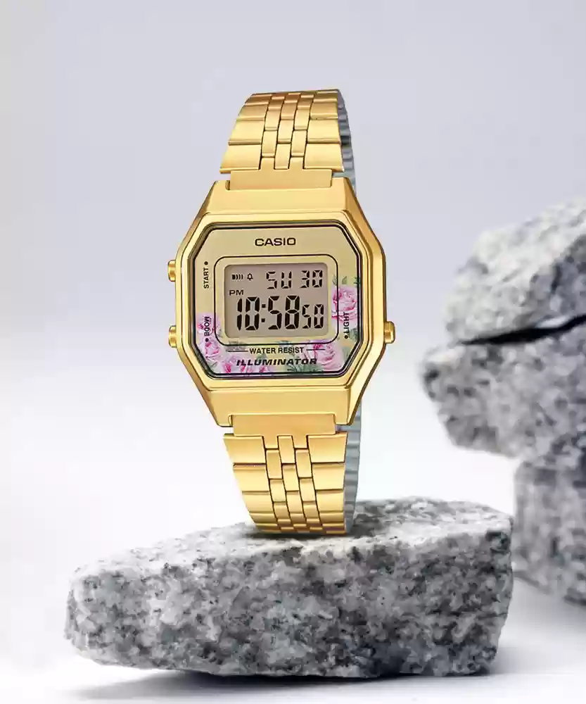 ZEGAREK DAMSKI CASIO LA680WGA-4C (zd631c) + BOX