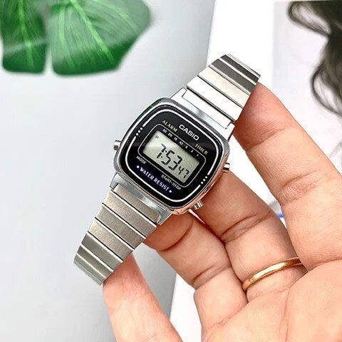 ZEGAREK DAMSKI CASIO VINTAGE LA670WA-1D (zd597c) + BOX