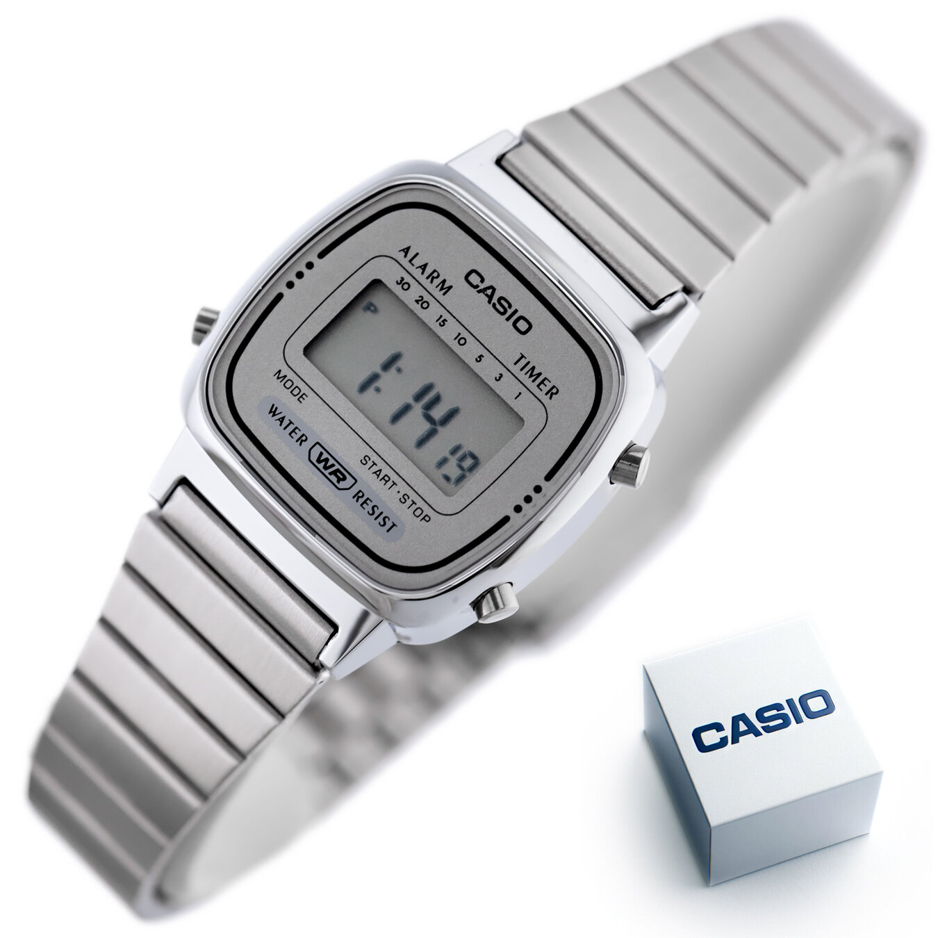 ZEGAREK DAMSKI CASIO VINTAGE LA670WA-7D (zd597a) + BOX