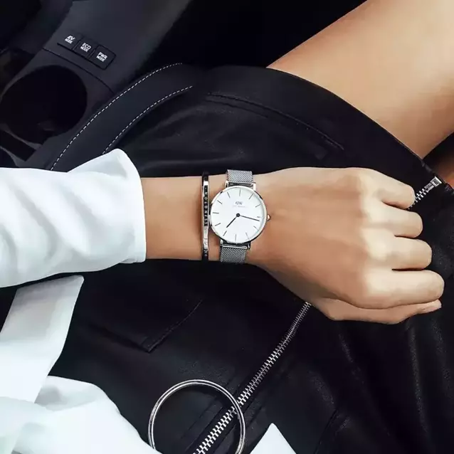 ZEGAREK DAMSKI DANIEL WELLINGTON DW00100164 - PETITE STERLING (zw500c)