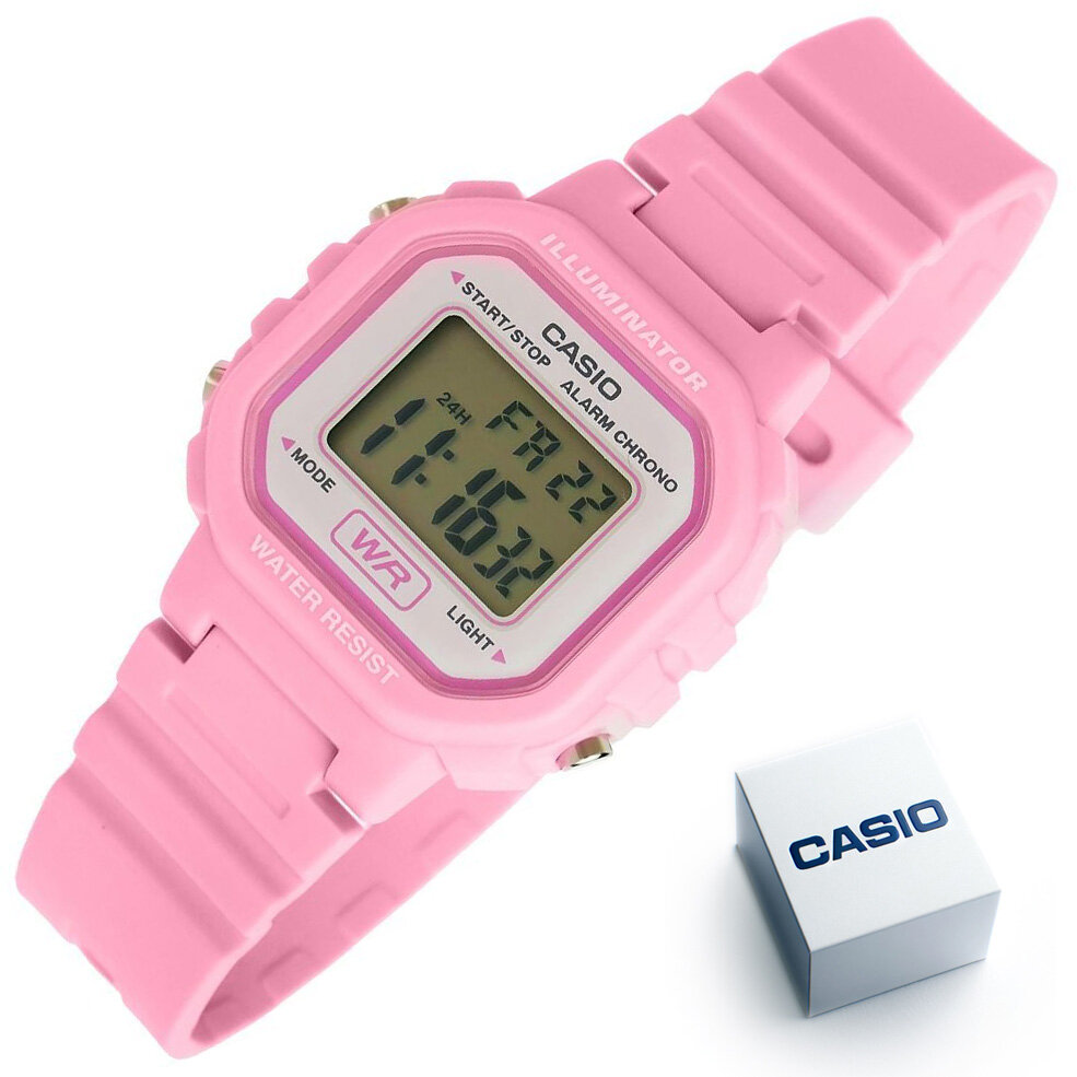 ZEGAREK DZIECIĘCY CASIO LA-20WH-4A1 + BOX