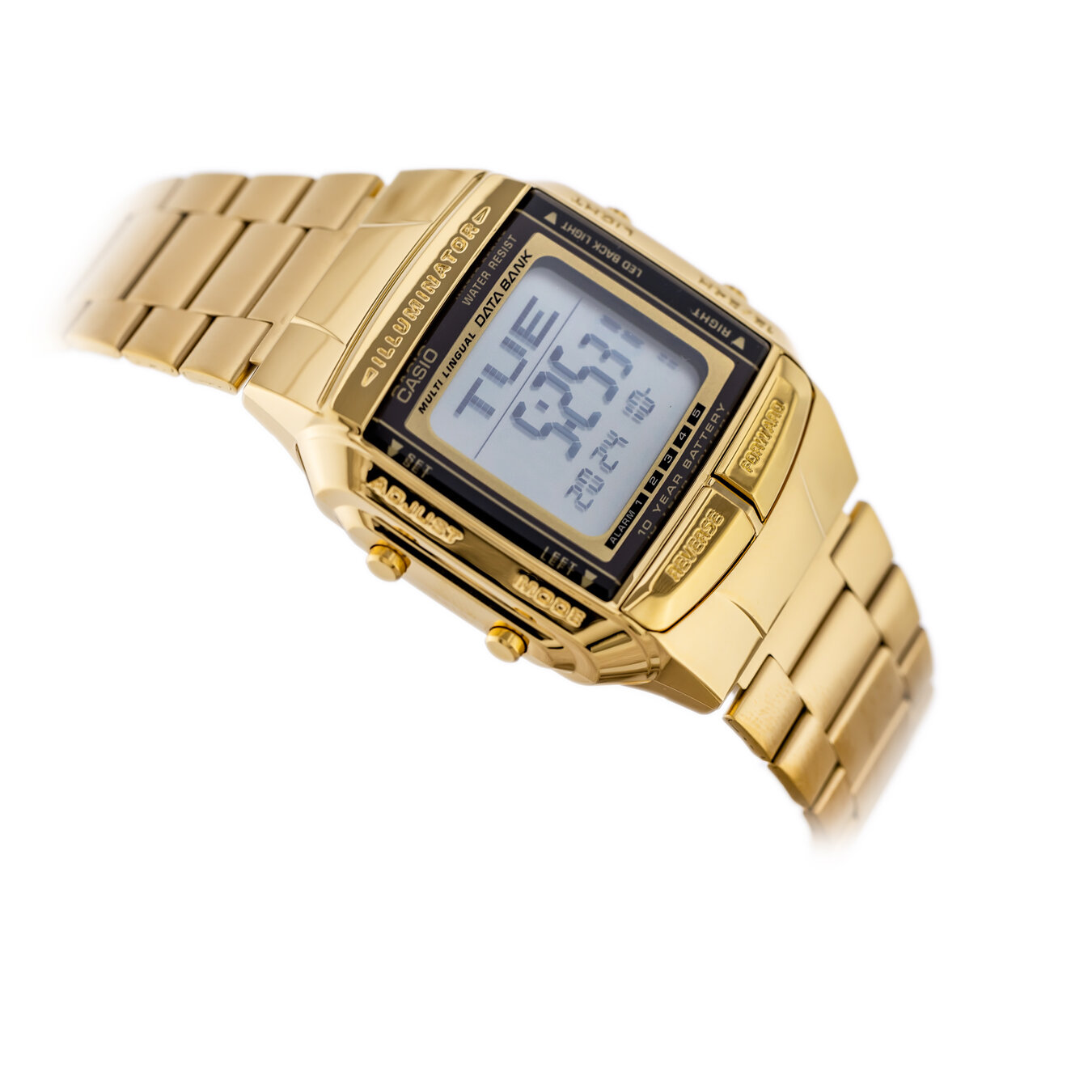 ZEGAREK MĘSKI CASIO DATABANK DB-360G-9ADF (zd161b) + BOX