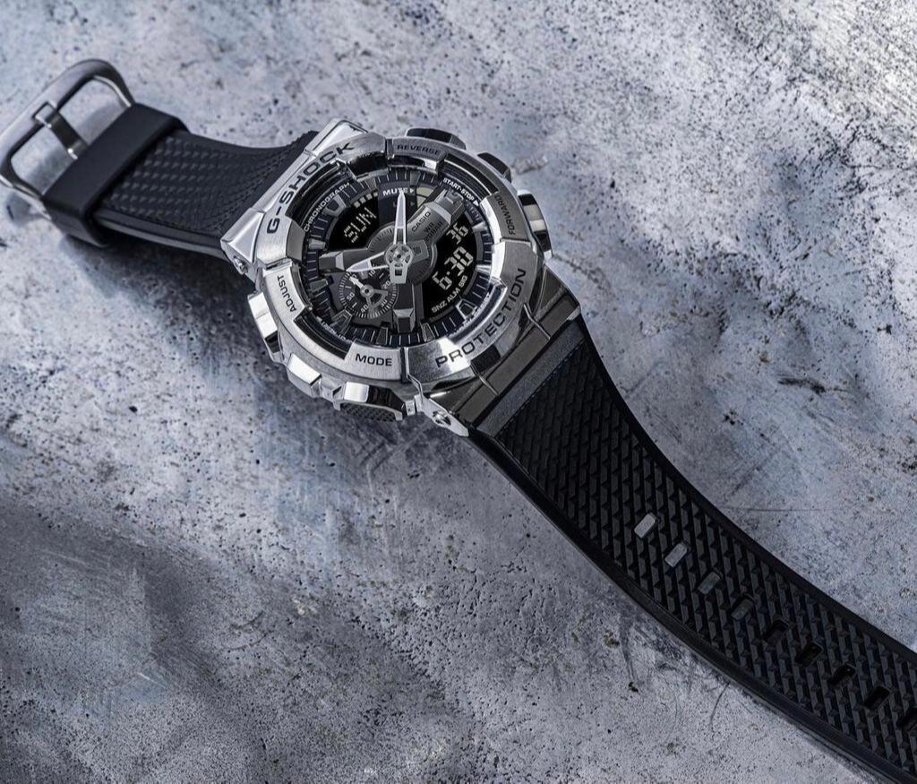 ZEGAREK MĘSKI CASIO G-SHOCK G-STEEL Premium GM-110-1AER (zd127a)