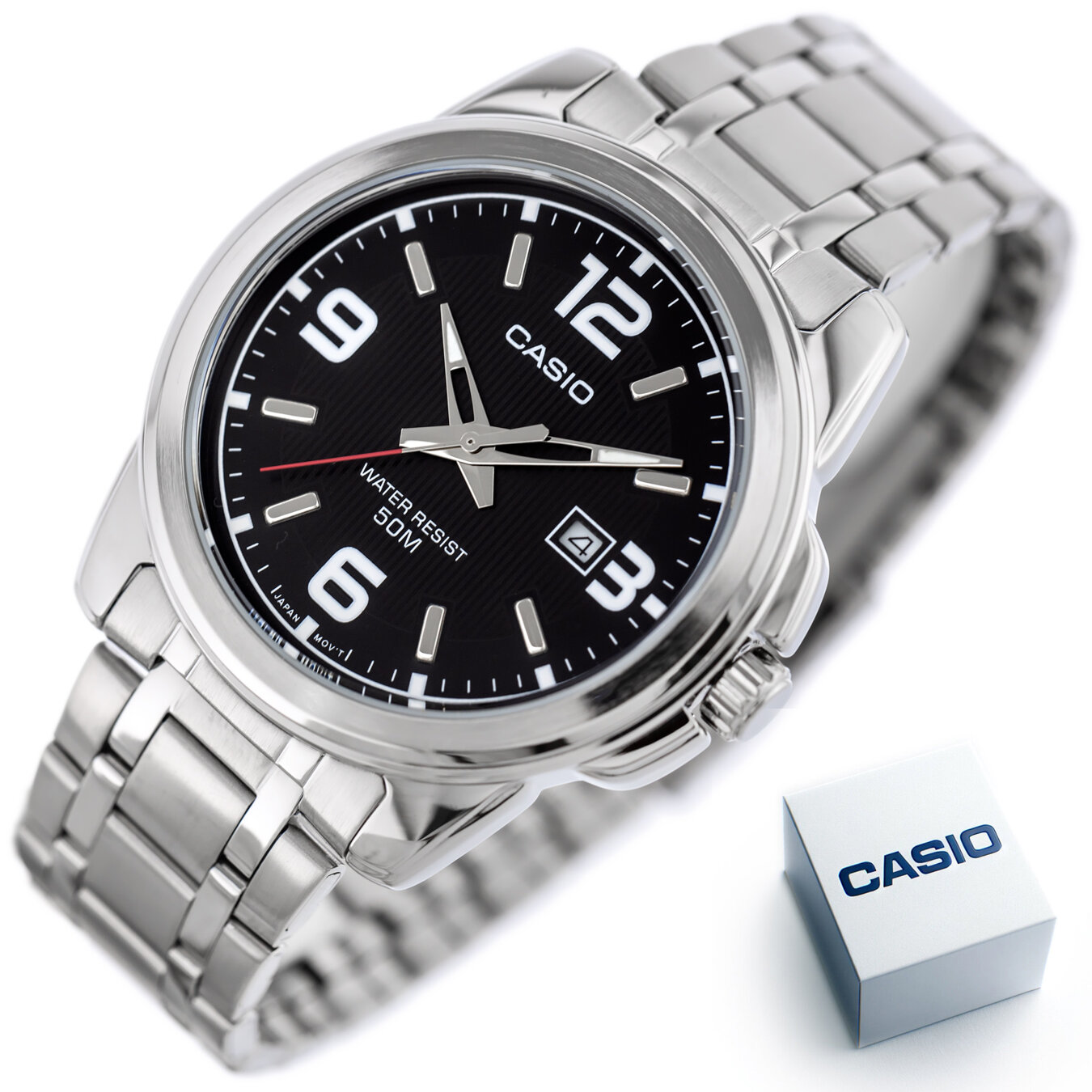 ZEGAREK MĘSKI CASIO MTP-1314D-1AV (zd024c) + BOX