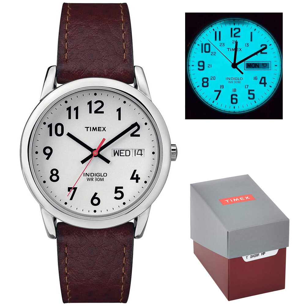 ZEGAREK MĘSKI TIMEX EASY READER T20041 + BOX