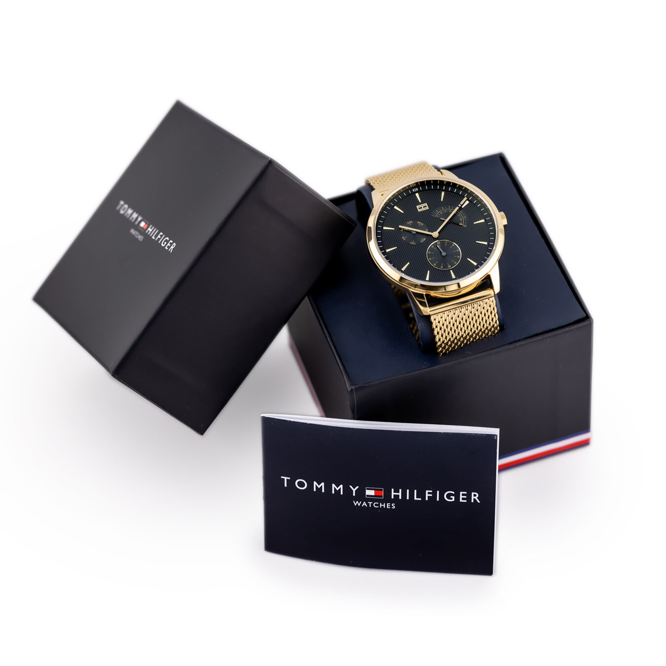 ZEGAREK MĘSKI TOMMY HILFIGER 1710386 BRAD (zf056a) + BOX