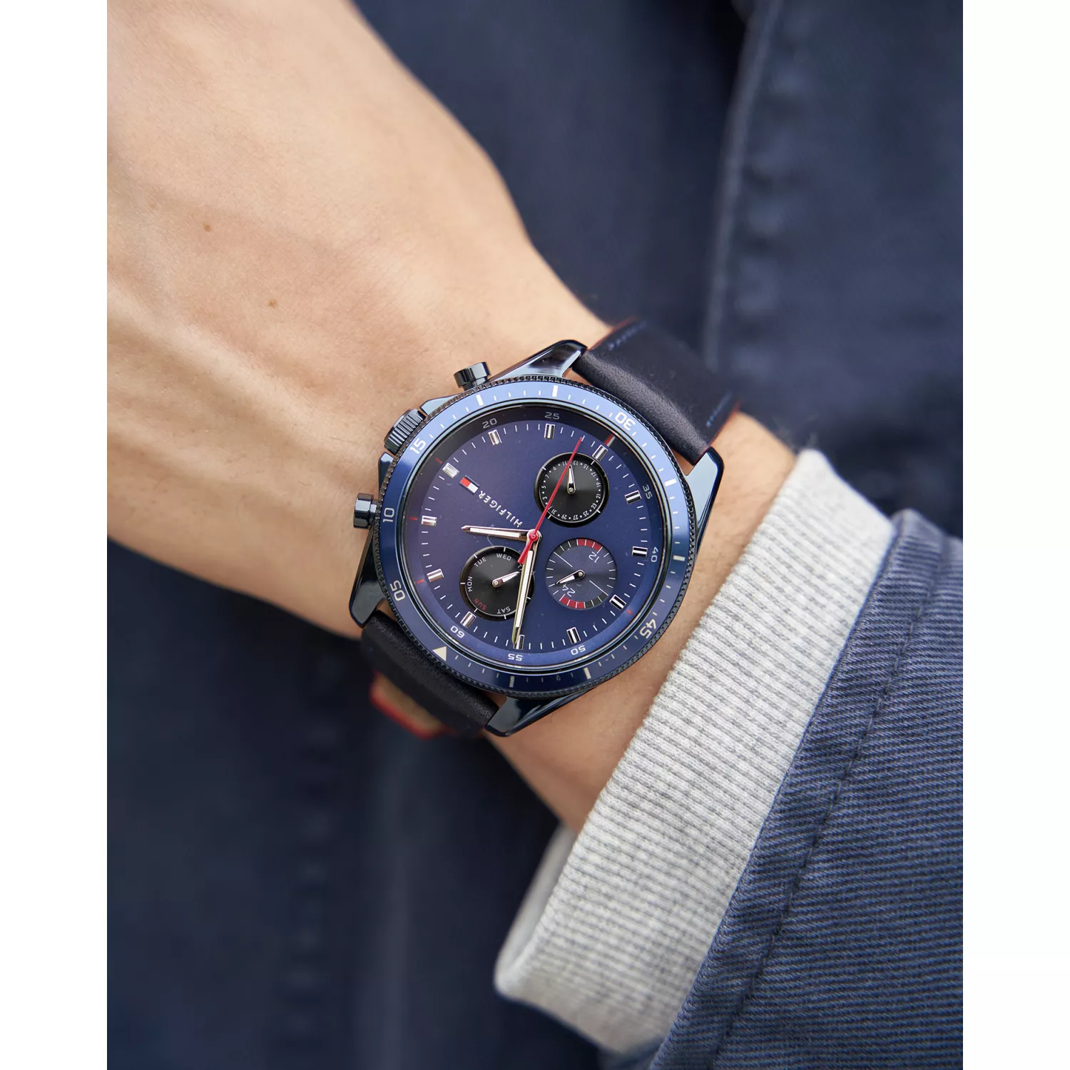 ZEGAREK MĘSKI TOMMY HILFIGER 1791839 PARKER (zf041b)