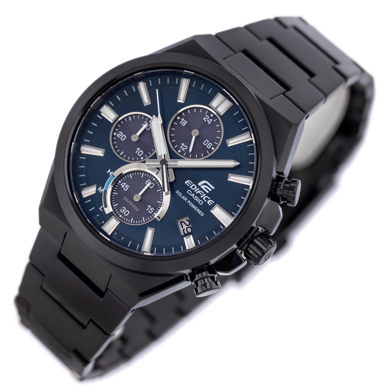 Zegarek Męski Casio EDIFICE SOLAR POWERED CHRONOGRAPH  EFS-S630DC-2AV + BOX