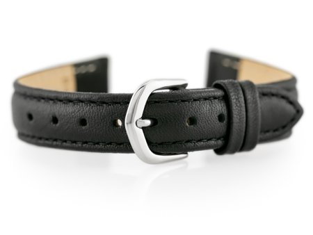 BISSET BS-102 leather watch strap - 14mm