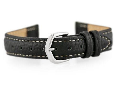 BISSET BS-103 leather watch strap - 14mm