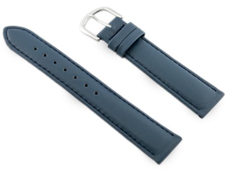 BISSET BS-106 leather watch strap - 18mm