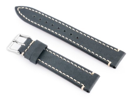 BISSET BS-139 leather watch strap - 20mm