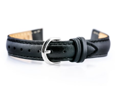 BISSET BS-205 leather watch strap - 14mm