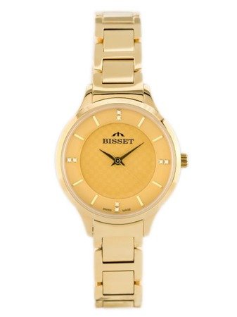 BISSET BSBE45 WOMEN'S WATCH - gold (zb551d)