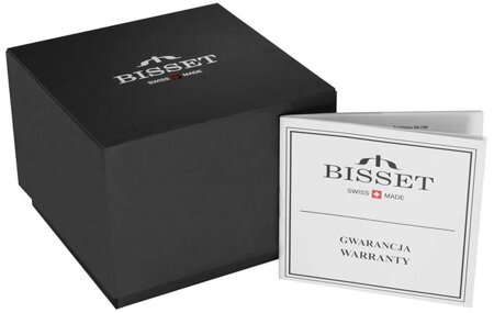 BISSET BSCE62 MEN'S WATCH - SAPPHIRE GLASS + BOX