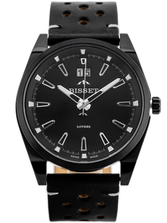 BISSET BSCF40 MEN'S WATCH (zb095c) - SAFETY GLASS