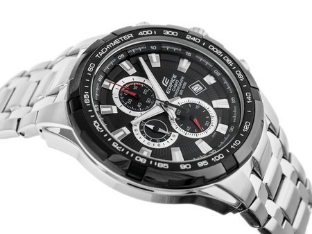 CASIO EDIFICE MEN'S WATCH EFR-539D-1A - 10ATM (zd114a) + BOX