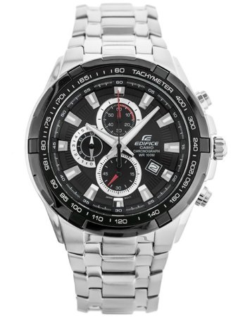 CASIO EDIFICE MEN'S WATCH EFR-539D-1A - 10ATM (zd114a) + BOX