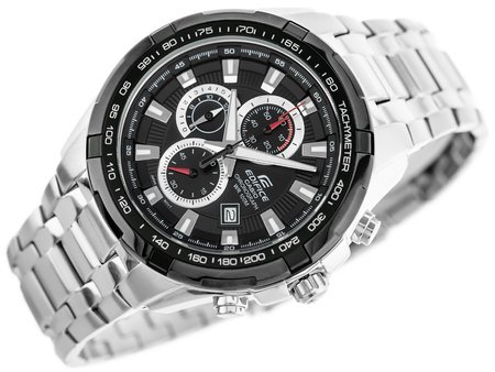 CASIO EDIFICE MEN'S WATCH EFR-539D-1A - 10ATM (zd114a) + BOX