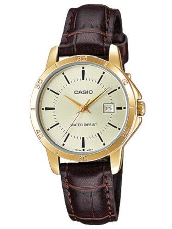 CASIO LTP-V004GL-9A WOMEN'S WATCH (zd569d) + BOX