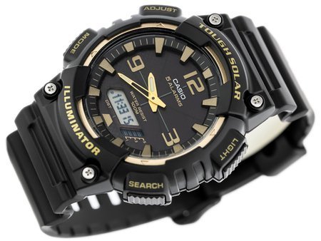 CASIO MEN'S WATCH AQ-S810W 1A3V (zd044i) - SOLAR POWERED + BOX