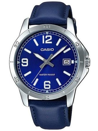 CASIO MEN'S WATCH MTP-V004L 2BUDF (zd046f) + BOX