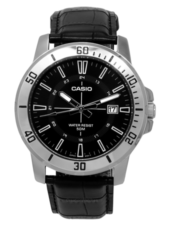 CASIO MTP -VD01L-1C MALE WATCH (zd185g) + BOX