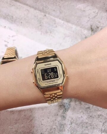 CASIO VINTAGE WOMEN'S WATCH LA680WGA-9B + BOX